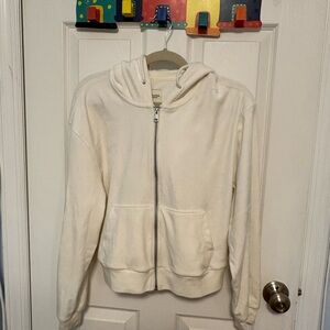 Abercrombie & Fitch Soft White Fleece